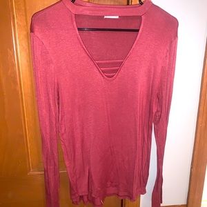 Long Sleeve Glitz Top